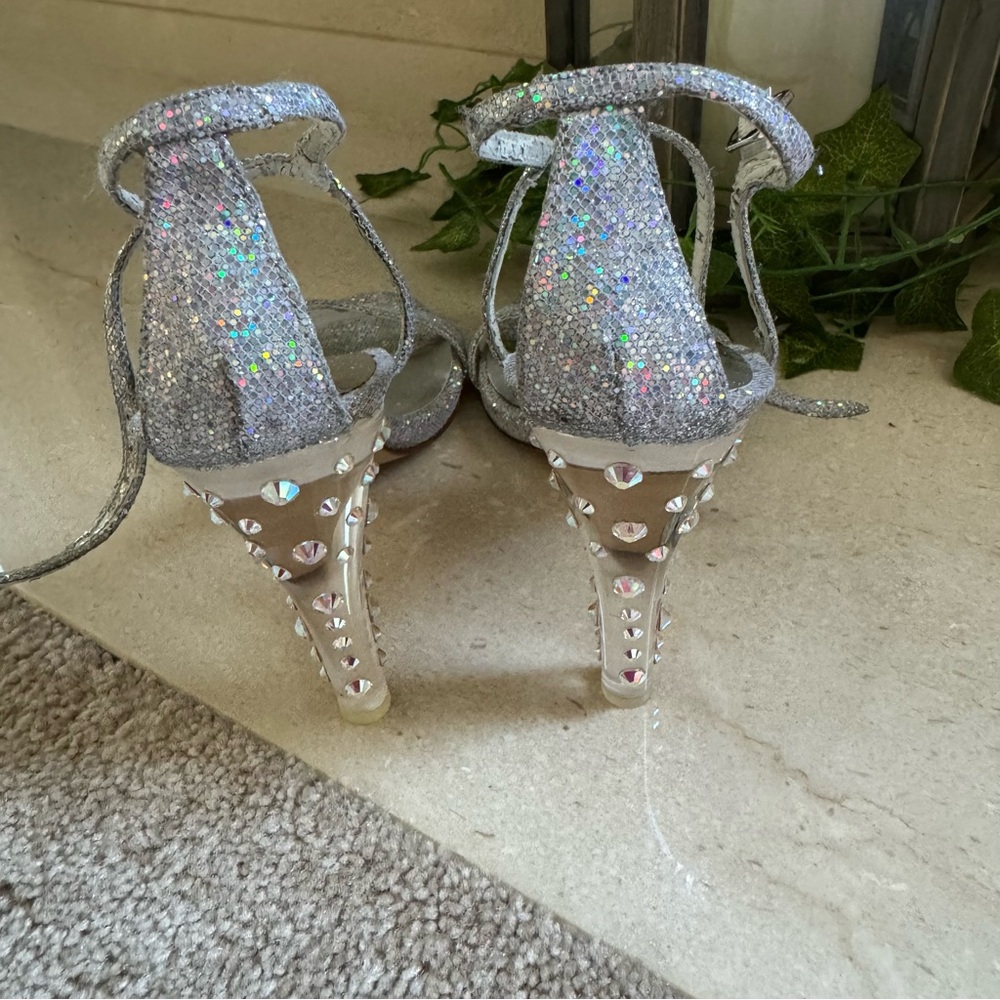 Stuart Weitzman Rhinestone Heel - Picture 10 of 14